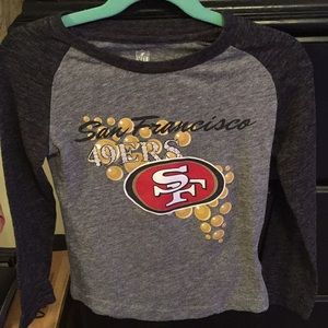 NFL size 5/6 San Francisco 49ers T-shirt.